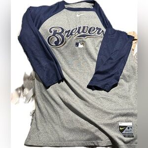 Nike Dri-Fit Milwaukee Brewer Shirt